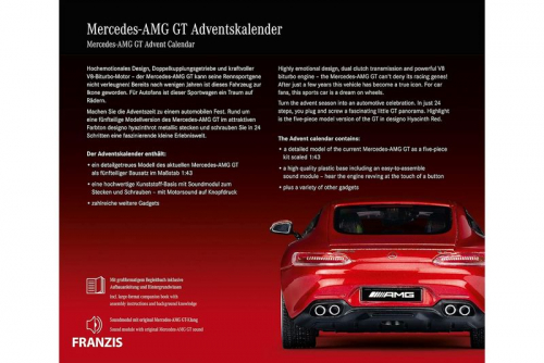 Adventskalender AMG GT 2